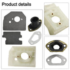5 Pcs Bracket Gasket Carburetor Kit for Chinese Chainsaw (52CC 5800)