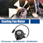 A/C Condenser Radiator Cooling Fan Motor for Honda 