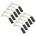 10pcs Carbon Brush Set for Drum Washing Machine (5x12, 5x37mm)