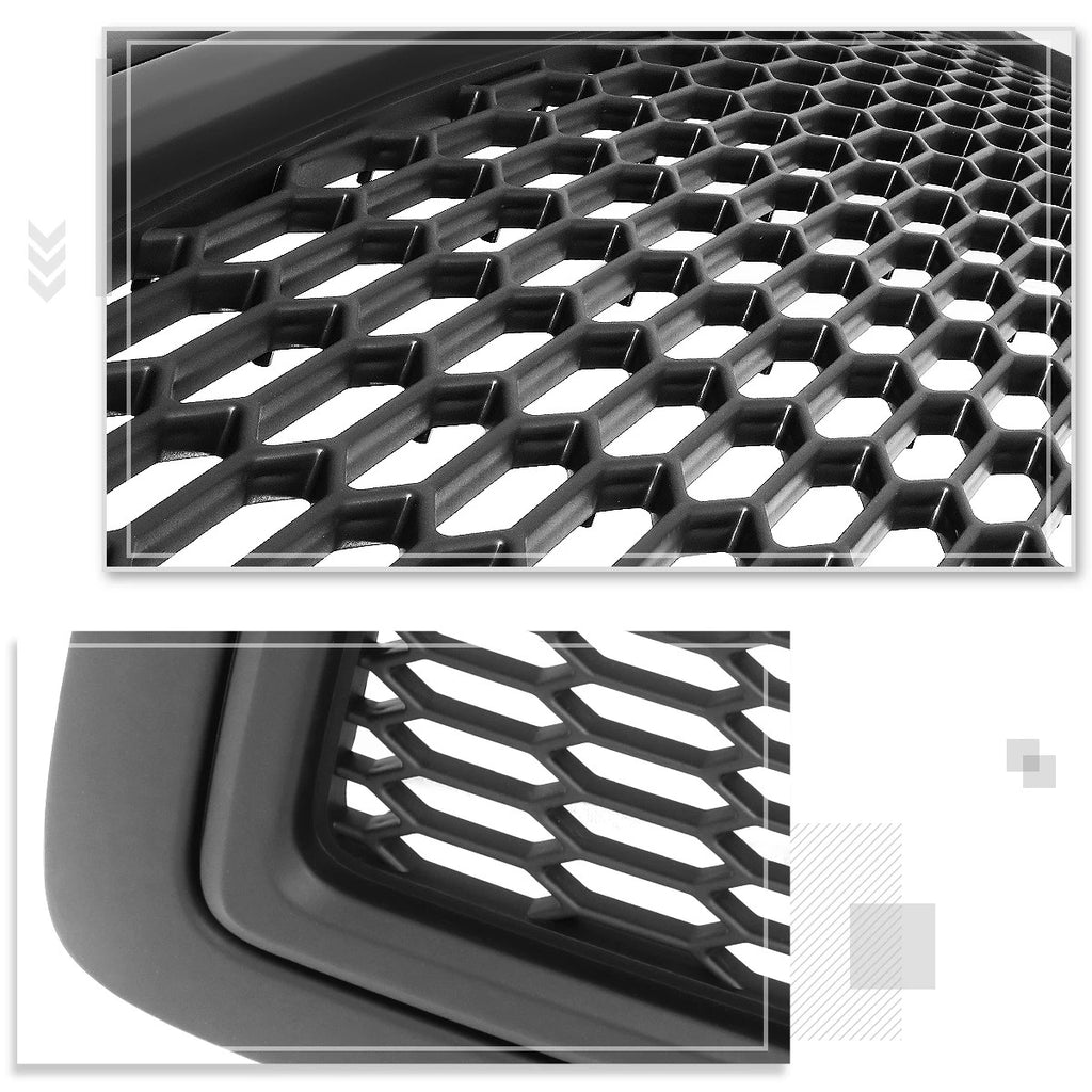 Honeycomb Mesh ABS Front Bumper Grille Cover for Dodge Ram 1500 (2009–2012)