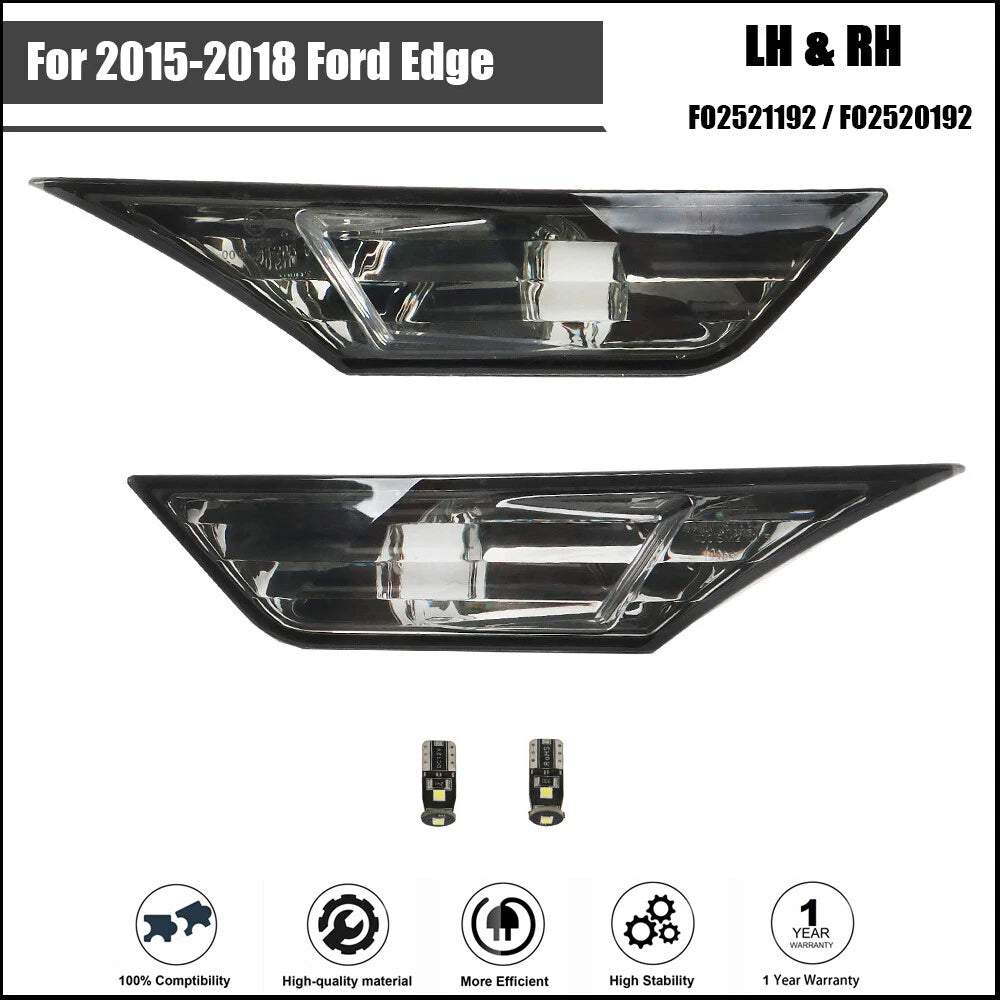 Smoked Side Marker Lamp with LED for Honda Civic (2016–2021)