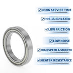 Deep Groove Ball Bearing 6912ZZ for Scooter Skateboard (60x85x13mm)