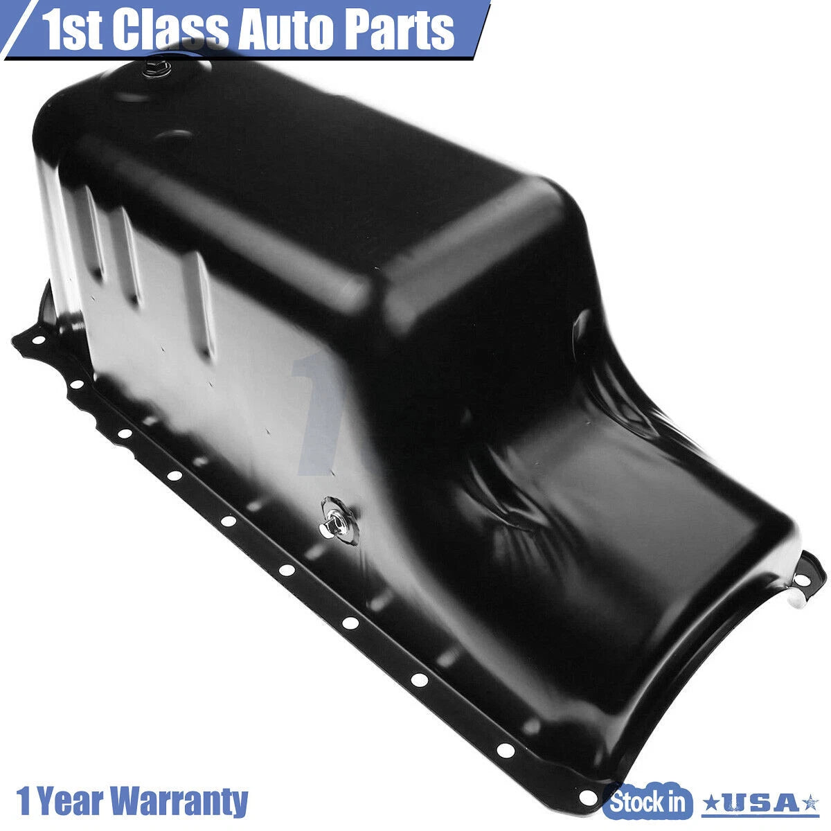 Steel Engine Oil Pan for Chevrolet Kodiak C60 C70 C6500 C7500 (1991–2000)