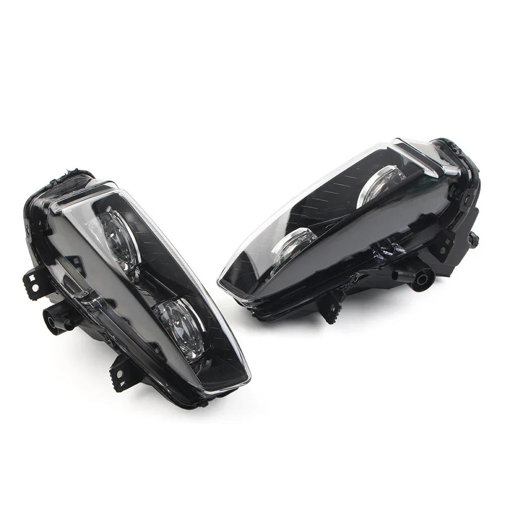 Black Edition Front Fog Light Lamps for Land Rover Range Rover Evoque (12-16)