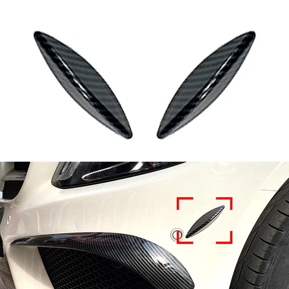 Bumper Lip Splitter Spoiler Canards for Mercedes Benz C-Class (2015-2018)