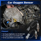 2X Upstream & Downstream Oxygen Sensor for Toyota Sienna (2004–2006)