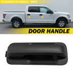 Right Front Exterior Door Handle for Ford F-150 (2015–2020) Smooth Black