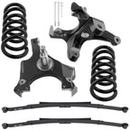 5" Drop Lowering Springs Kit for Chevy Silverado GMC Sierra C-1500 (1988–1998)