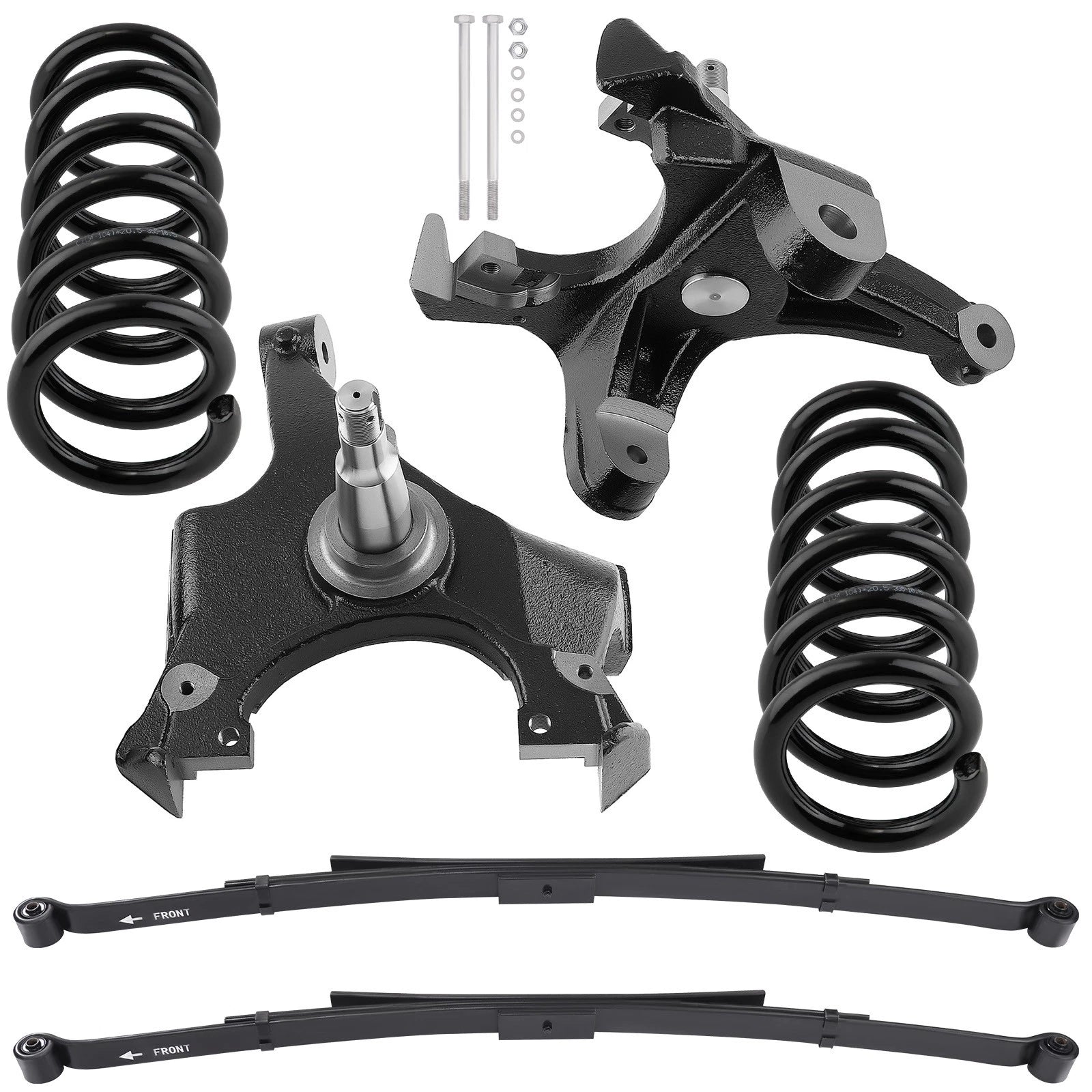 5" Drop Lowering Springs Kit for Chevy Silverado GMC Sierra C-1500 (1988–1998)