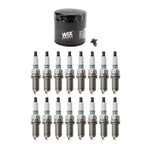 Wix Engine Oil Filter & Denso 16 Iridium Spark Plugs for Charger (2015–2023)