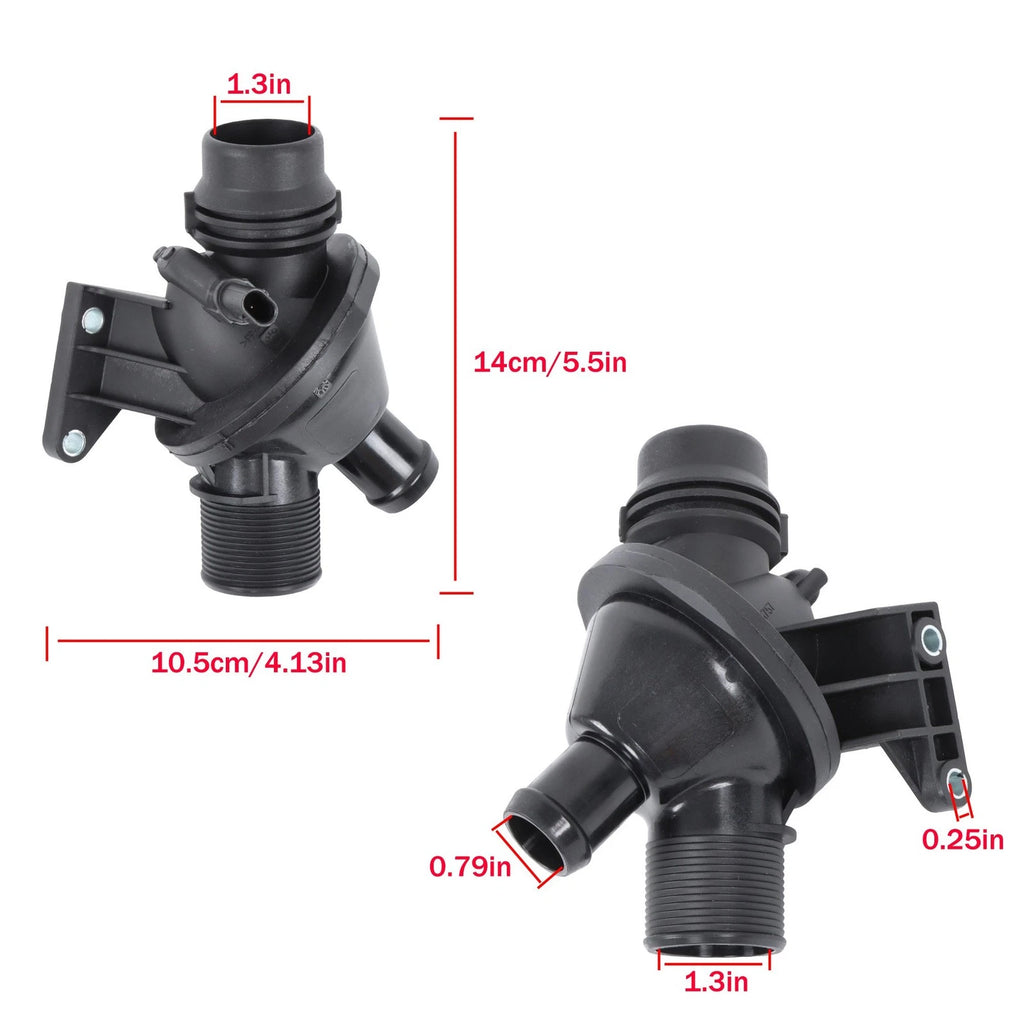 Electric Water Pump with Thermostat Kit for BMW 530xi 525xi X3 X5 (2006–2010)