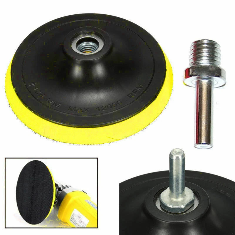 Set of 4 Polishing Tool Buffing Plate Backing Pads for M14 Drill Thread