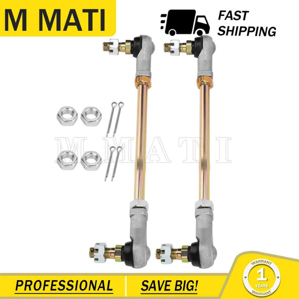 Set of 2 Tie Rod Ends for Yamaha Big Bear 250 YFM250B (2007–2009)