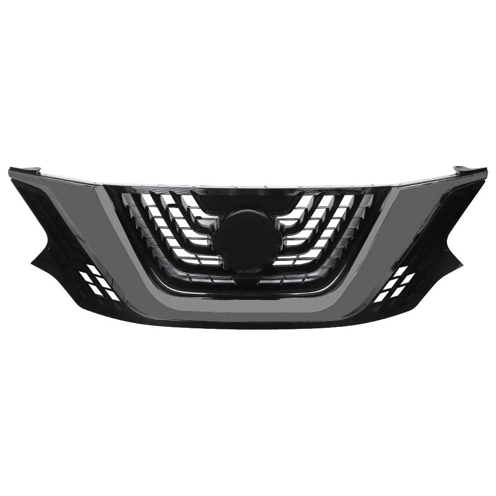 Front Upper Grille for Nissan Murano (2015–2018) Chrome & Black
