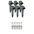 Set of 6 NGK Ignition Coils & Ruthenium Spark Plugs for 4Runner FJ Cruiser Tundra (2003–2023)