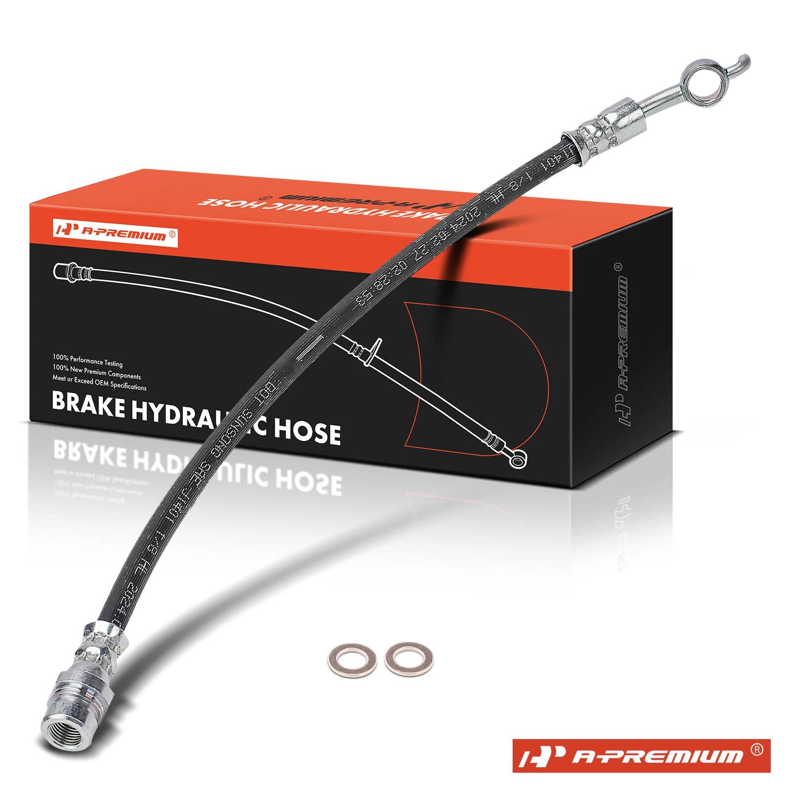Rear Right Brake Hydraulic Hose for Kia Borrego (2009)