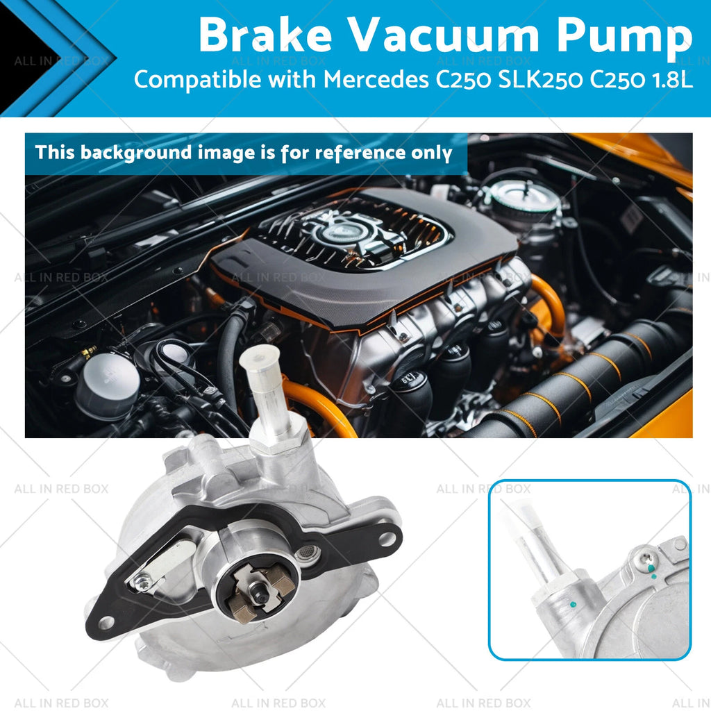 Brake Vacuum Pump for Mercedes C250 SLK250 1.8L (2012–2015) 2712301665