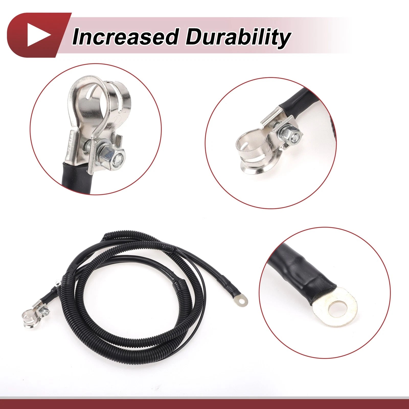 Negative Poles Battery Connecting Cable for Chevrolet Silverado 2500 HD (2007–2013)