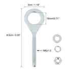 3 Pairs 18mm Chain Axle Adjuster Tensioner Pullers for Honda CG125 