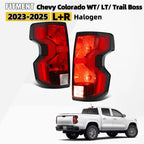 Halogen Tail Light Pair for Chevy Colorado WT/LT/Trail Boss (2023–2026)