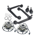 Control Arm W/Ball Kit & Wheel Hub Bearing w/ ABS for Dodge Ram 1500 (2002–2005)
