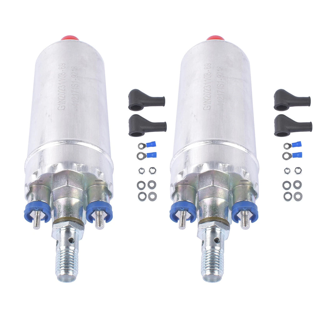 2Pcs EFI Electric In-Line Fuel Pump for Mercedes 300CE 300E 400SE C280 (1988–1993)