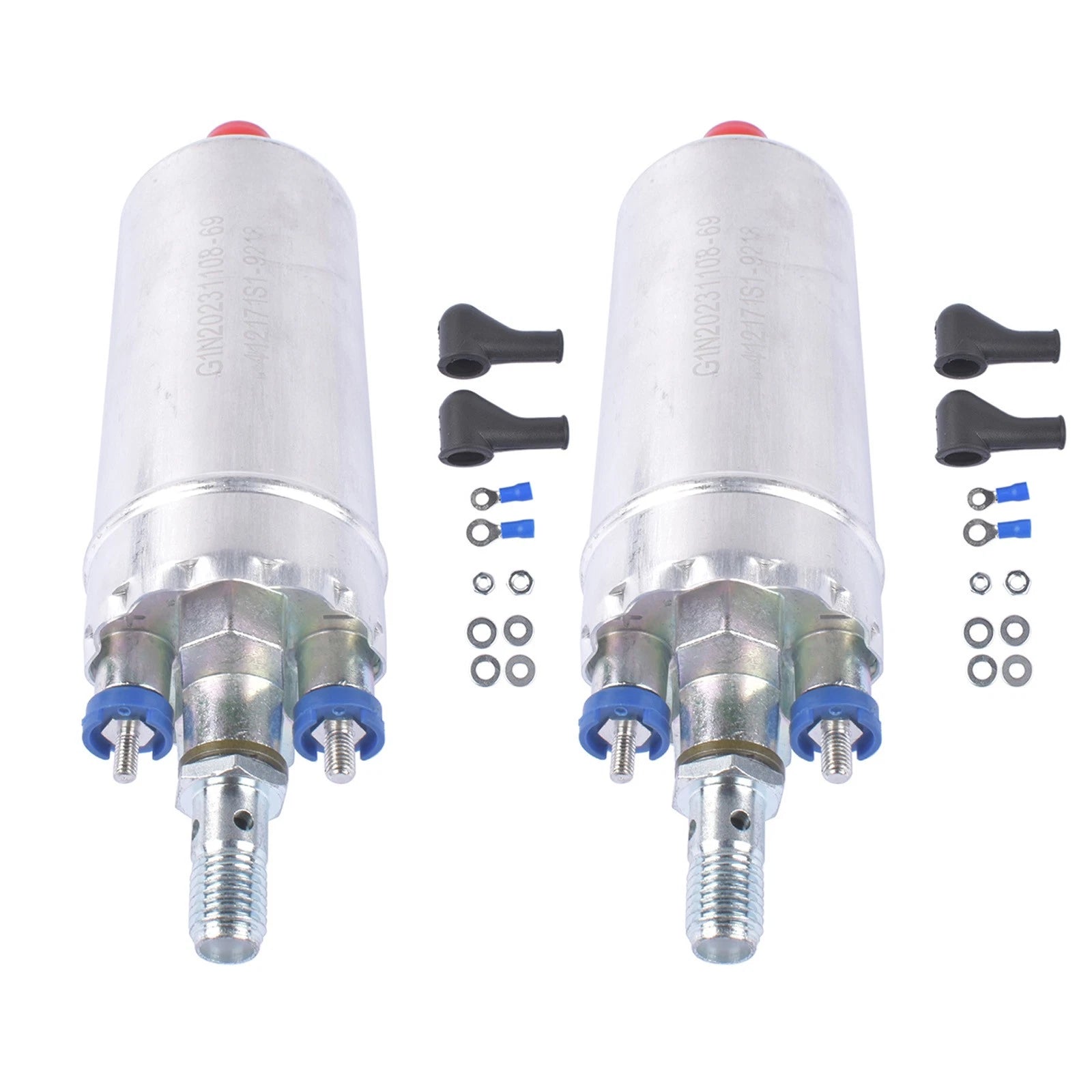 2Pcs EFI Electric In-Line Fuel Pump for Mercedes 300CE 300E 400SE C280 (1988–1993)