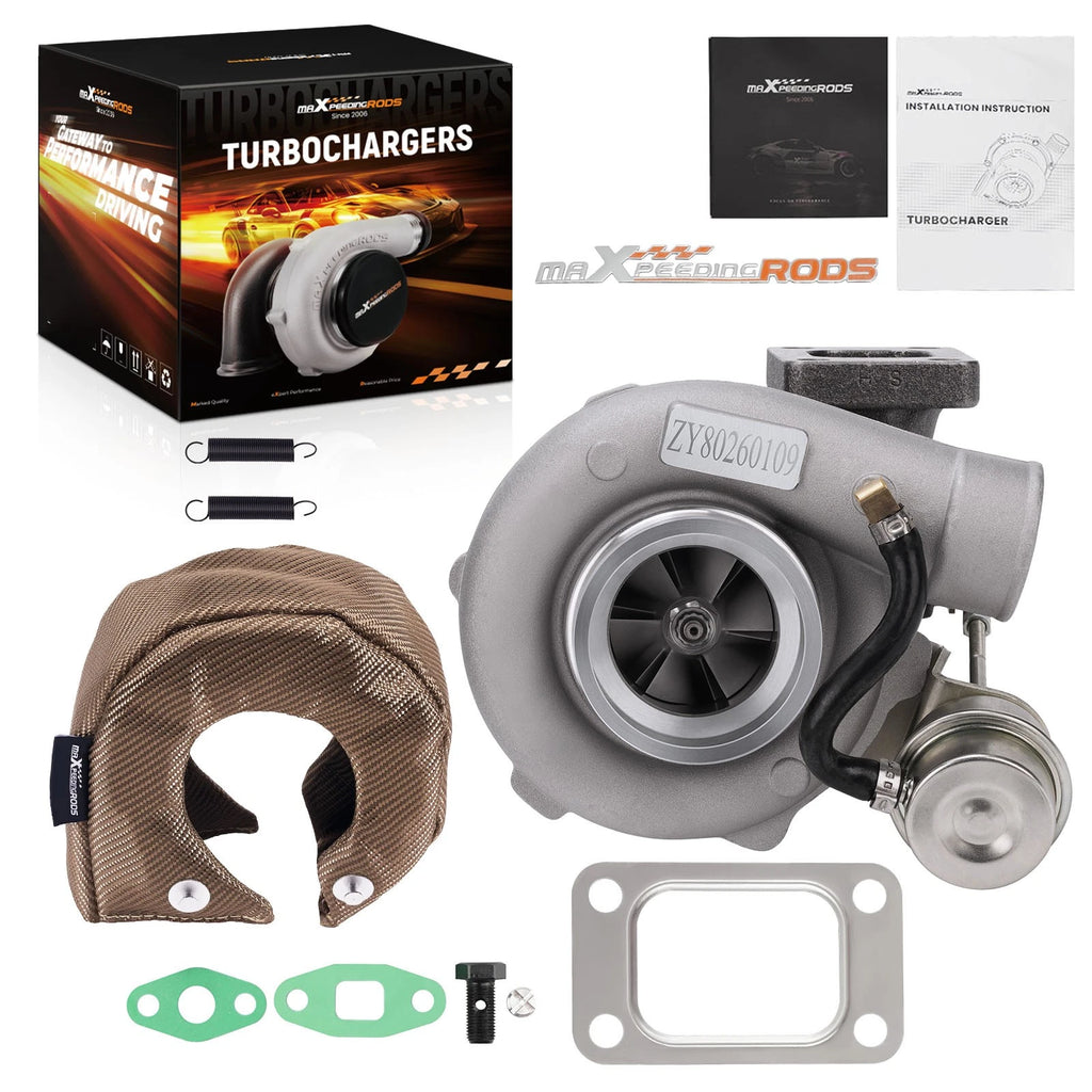 Turbo for Nissan Skyline R32 R33 R34 RB25 RB20 (1989–2002) + Titanium Heat Shield