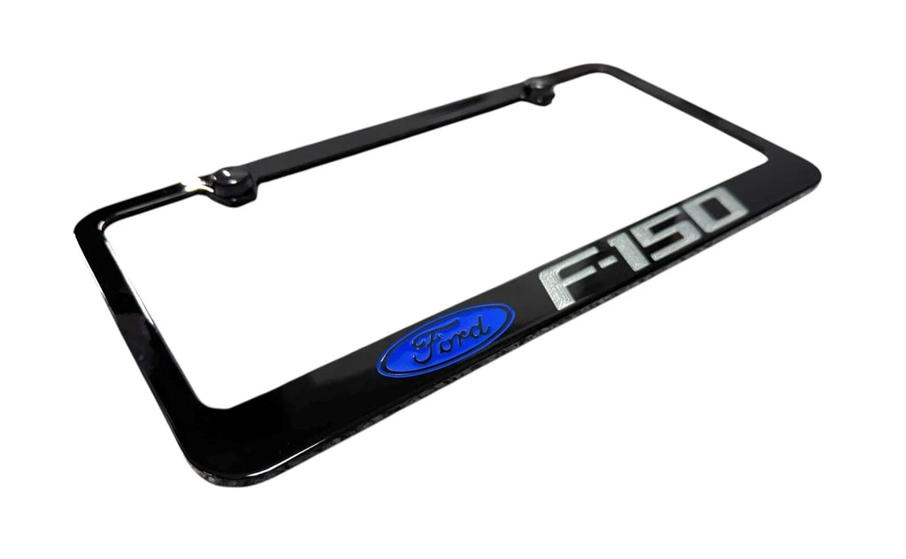 Logo Engraved Metal License Plate Frame for Ford F-150 (2009–2020)