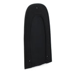 Black Flame Rear Fender Bib Leather Solo Seat for Harley Street Glide (2006-2023)