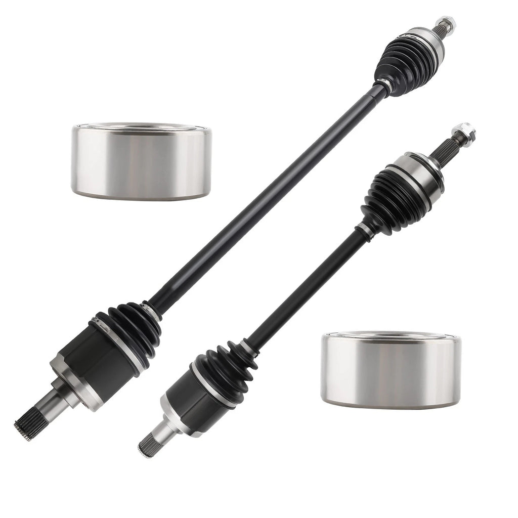 Front CV Axle Joint Shaft + Bearings for Honda Accord (2003–2007)