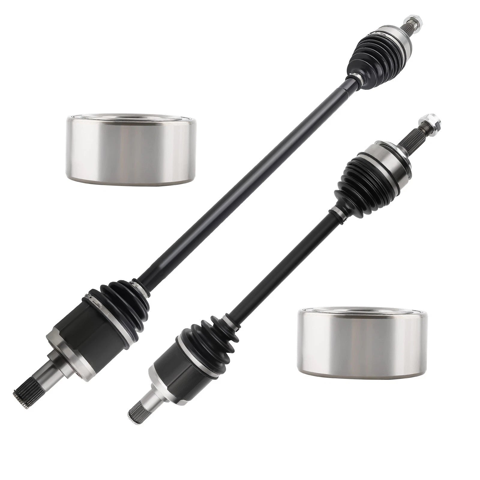 Front CV Axle Joint Shaft + Bearings for Honda Accord (2003–2007)