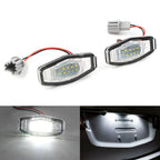 2X Canbus Error Free LED License Plate Light for Honda Accord Civic Acura TSX TL