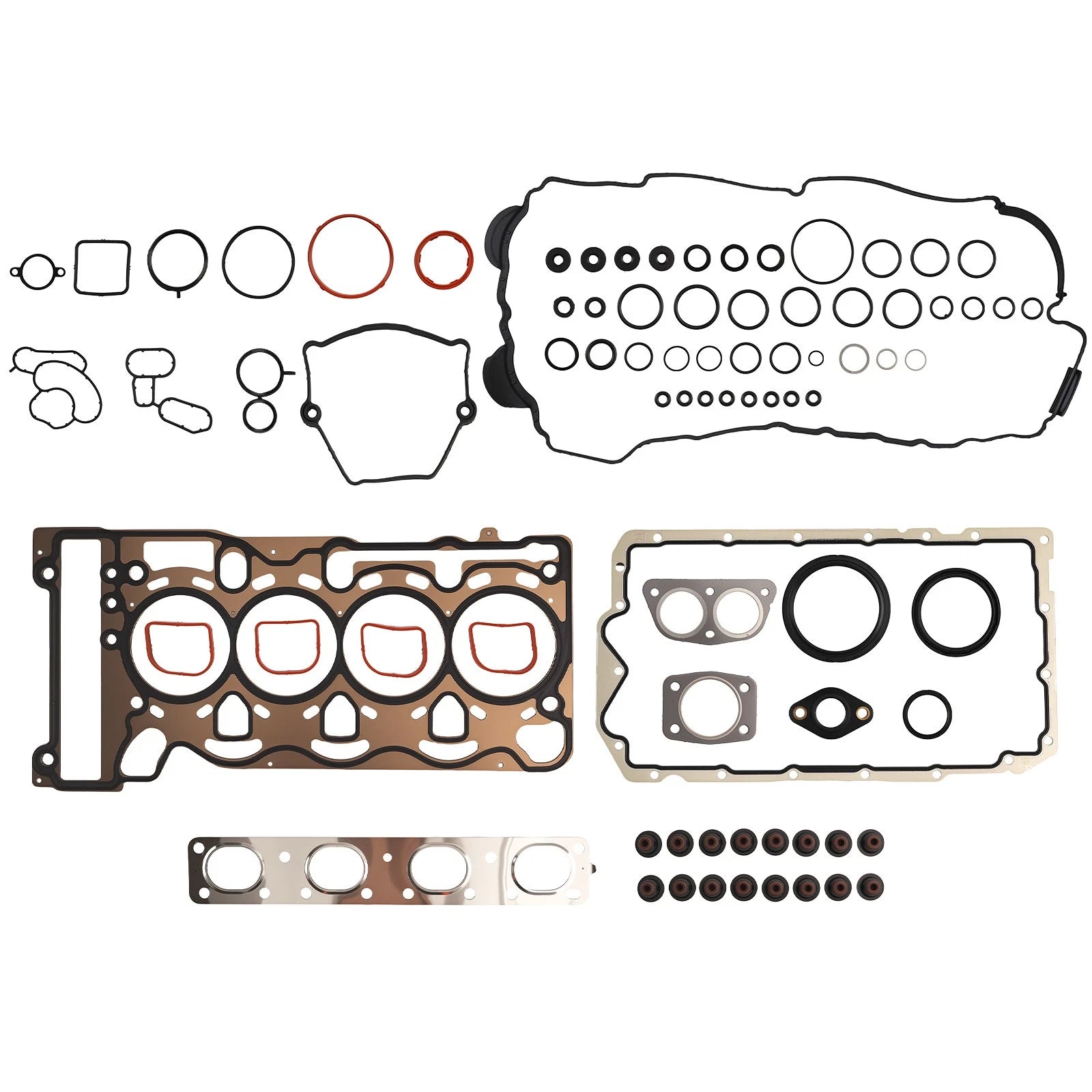 N46N Engine Rebuild Gasket Seals Kit For BMW X1 120i 320i E60 E87 E90 E92 2.0L