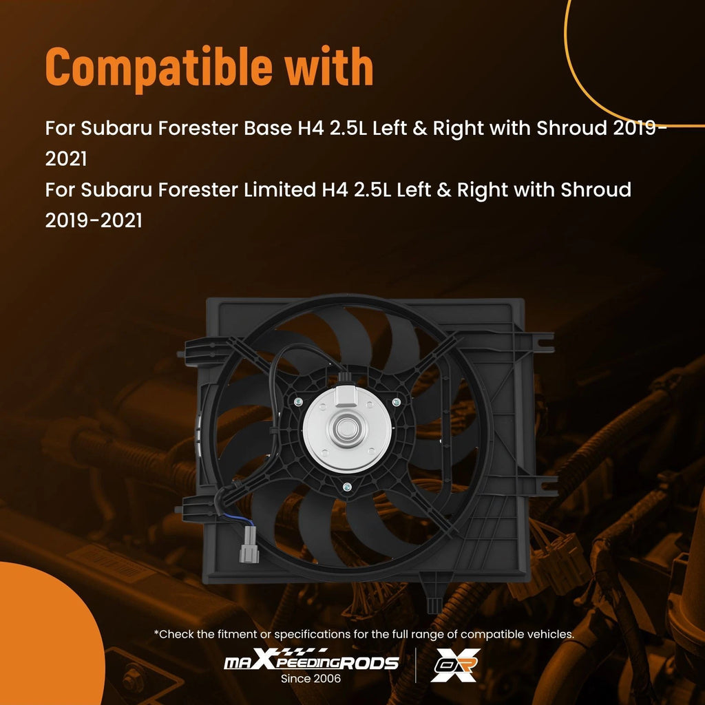 Cooling Fan Assembly for Subaru Forester (2019–2021) 45131FL000