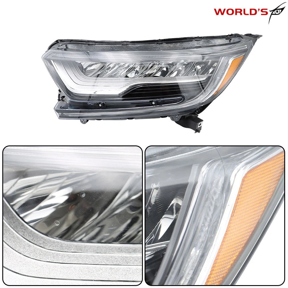 Full LED Headlights Set for Honda CR-V (2017–2022) Chrome