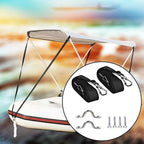 Adjustable Nylon Straps with Snap Hook for Boat Awning (2 Pack)