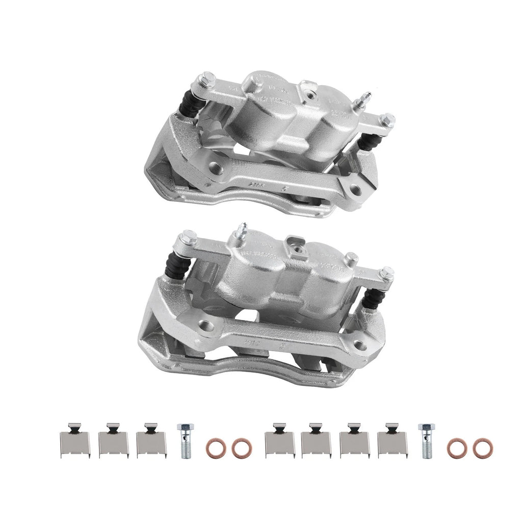 Front Brake Calipers w/Bracket for Ford F-150 (2010–2011) 18P5236 18P5237