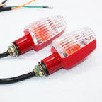 12V Red Indicator Turn Signal Light for Dirt Motorcycle Bike MX (PIT PRO)