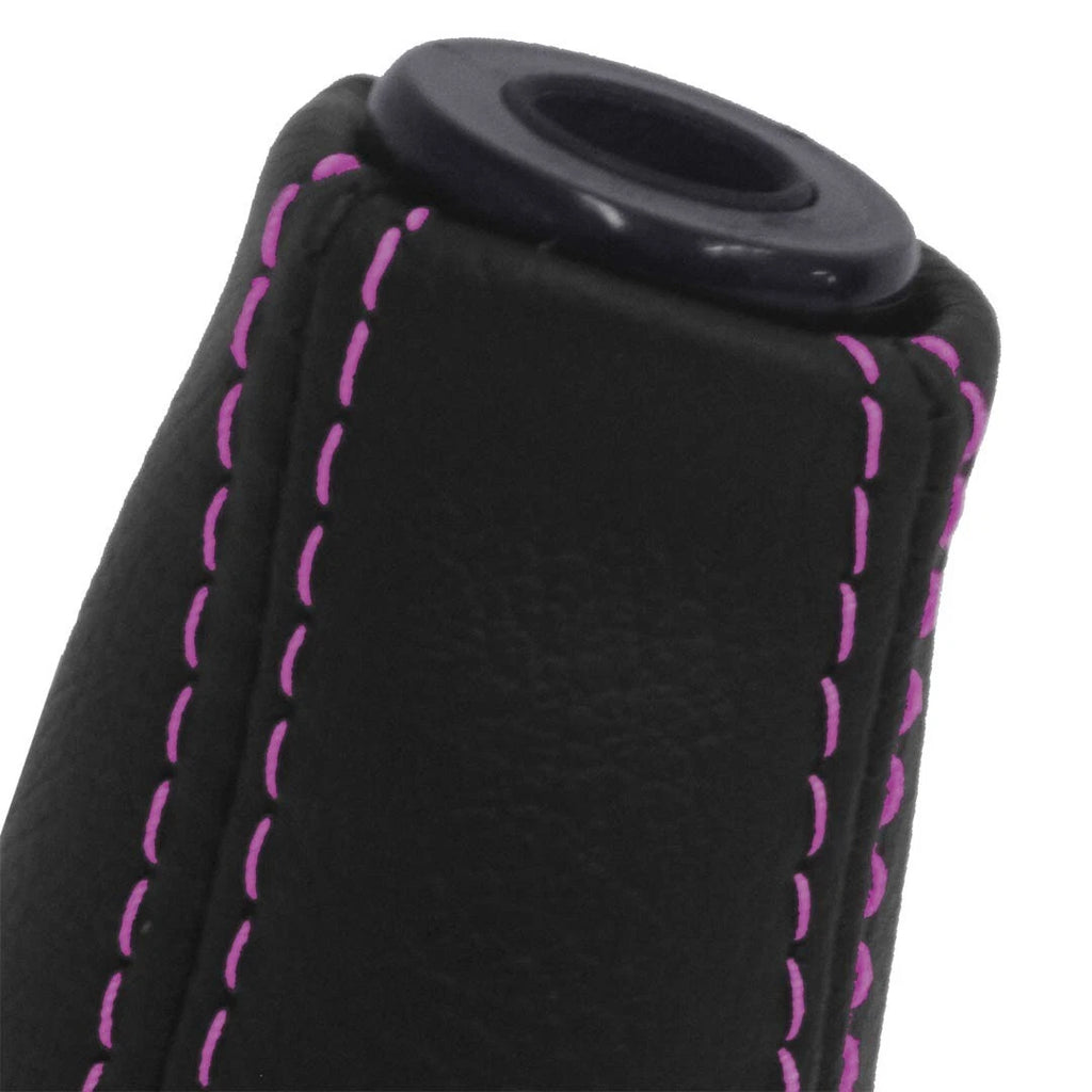 Manual Shift Boot Cover for Mitsubishi Lancer (2002–2007) Pink Stitch