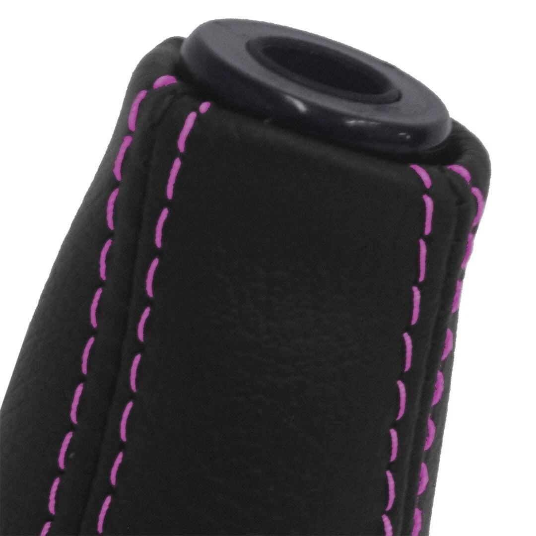 Manual Shift Boot Cover for Mitsubishi Lancer (2002–2007) Pink Stitch