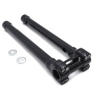 CNC Black Bolt-on 14" Riser Top Clamp for Harley Touring FLHR (1 1/4")