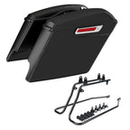 5'' Stretched Saddlebags w/ Bracket for Harley Softail (1984–2017)