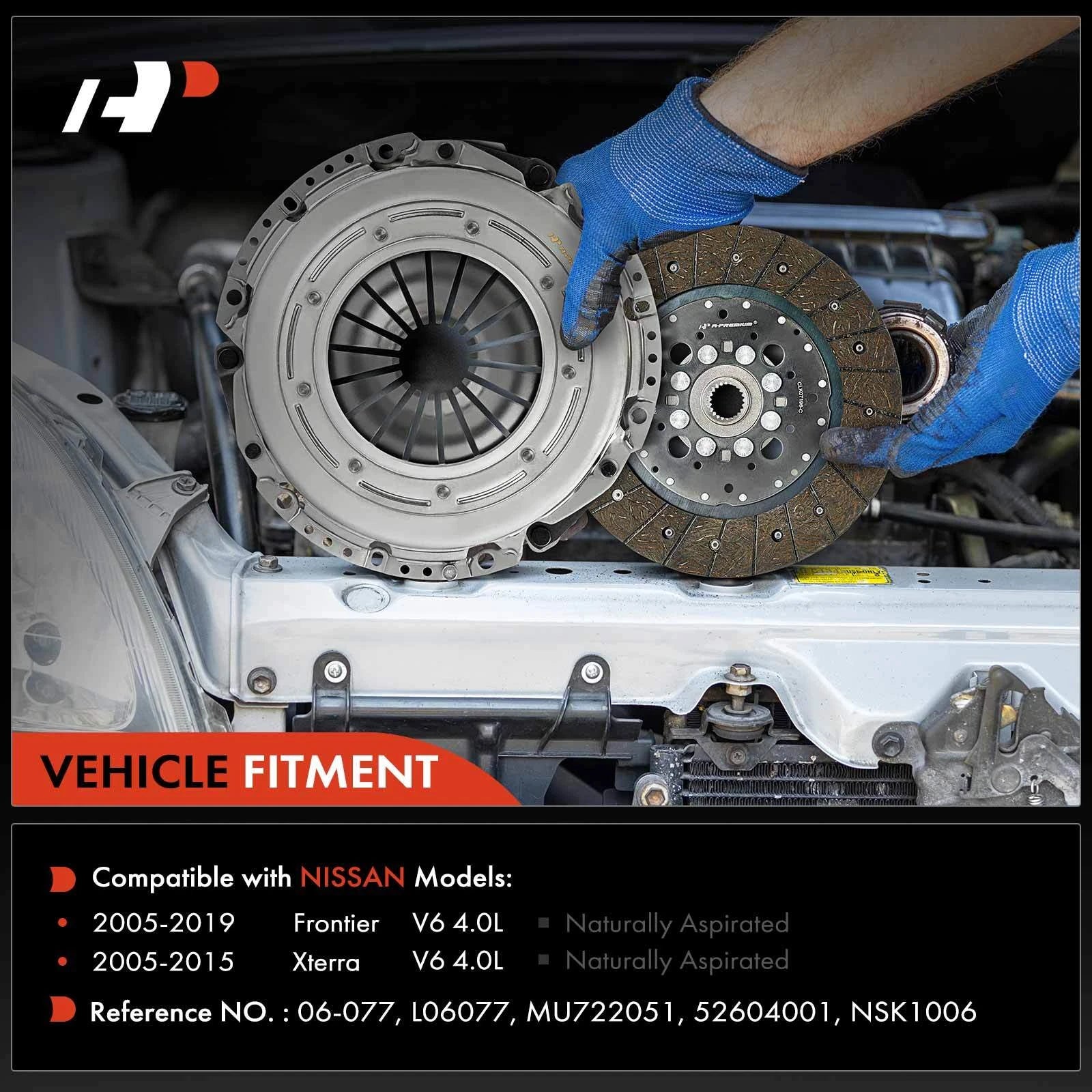 Clutch Kit for Nissan Frontier, Xterra (2005-2019)