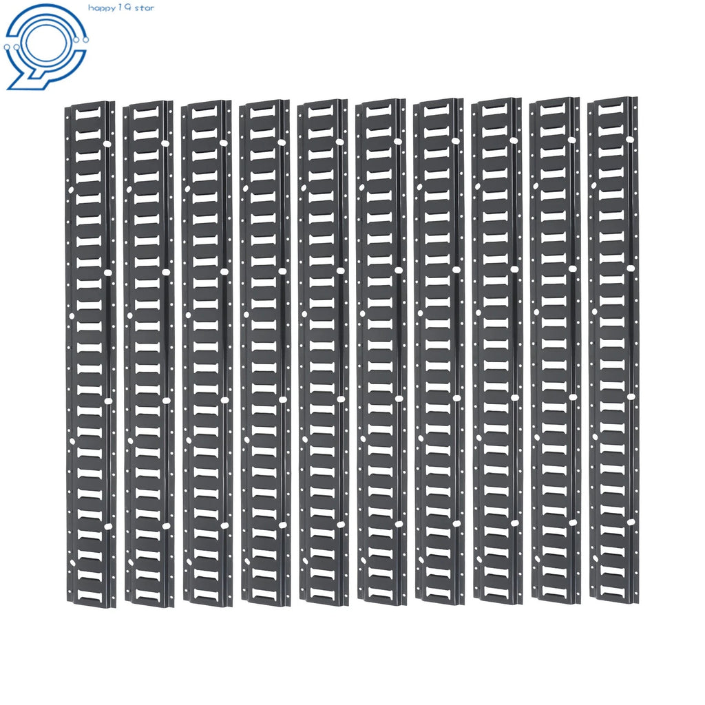 Set of 10 E Track Tie Down Rails for Various Models (4')