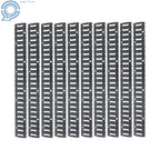 Set of 10 E Track Tie Down Rails for Various Models (4')