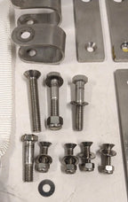 Swivel Snap Shackle Set with Pin, Strap & Bracket for Parts