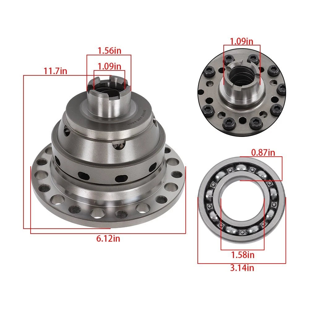Helical LSD Limited Slip Differential MF-TRS-05K20 for Civic Si EP3 (2002–2011)