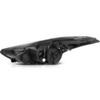 Headlight Assembly Set of 2 for Hyundai Elantra (2014–2016) Black Housing