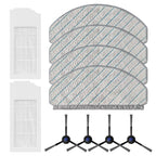 Replacement Mop Kit Filter & Microfiber Pads for Robot Mop